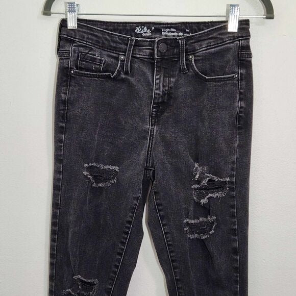 Mossimo Black High-Rise Skinny Jeans Size 2R/26