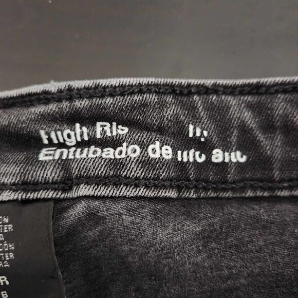 Mossimo Black High-Rise Skinny Jeans Size 2R/26
