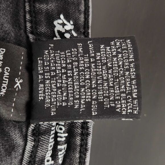 Mossimo Black High-Rise Skinny Jeans Size 2R/26