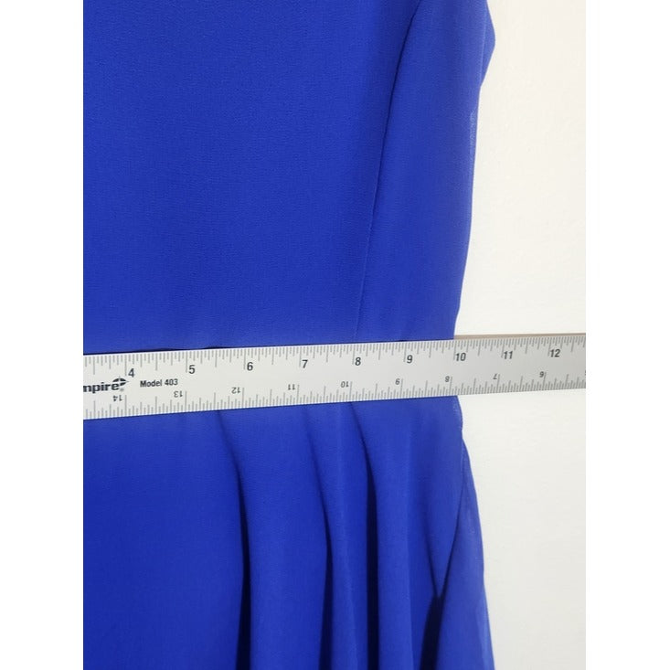 Lulus Blue Mini Cocktail Dress with Strappy Back NWT Size XS Wedding Guest Dress