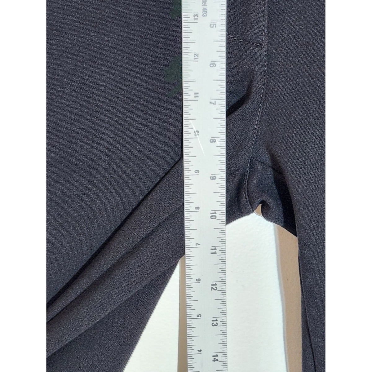 Talbots Black Ponte Knit Straight Leg Pants Size 2 Petite