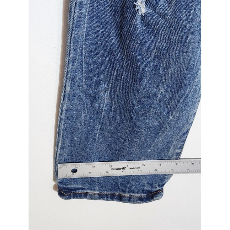 Sincerely Jules Straight Leg Distressed Jeans Size 27