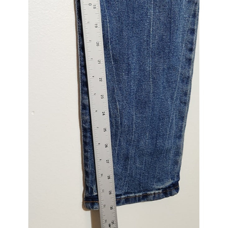 Sincerely Jules Straight Leg Distressed Jeans Size 27