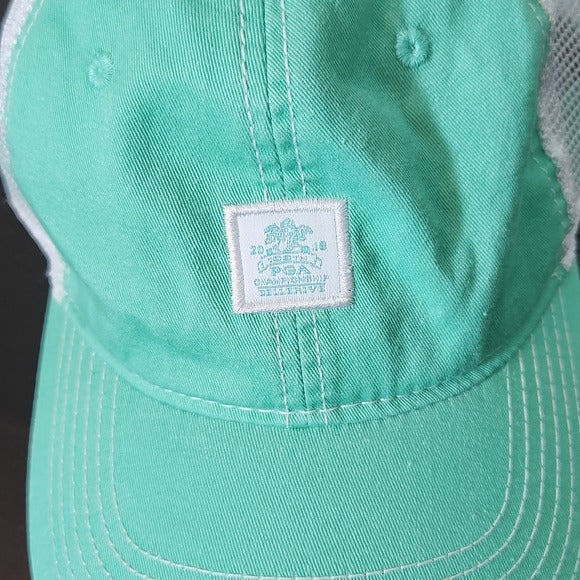 Ahead Mint Green PGA 100th Championship Bellerive Golf Trucker Hat Size One Size