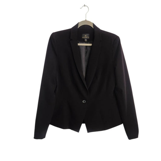 Worthington Black Single Button Blazer Size 12 Tall