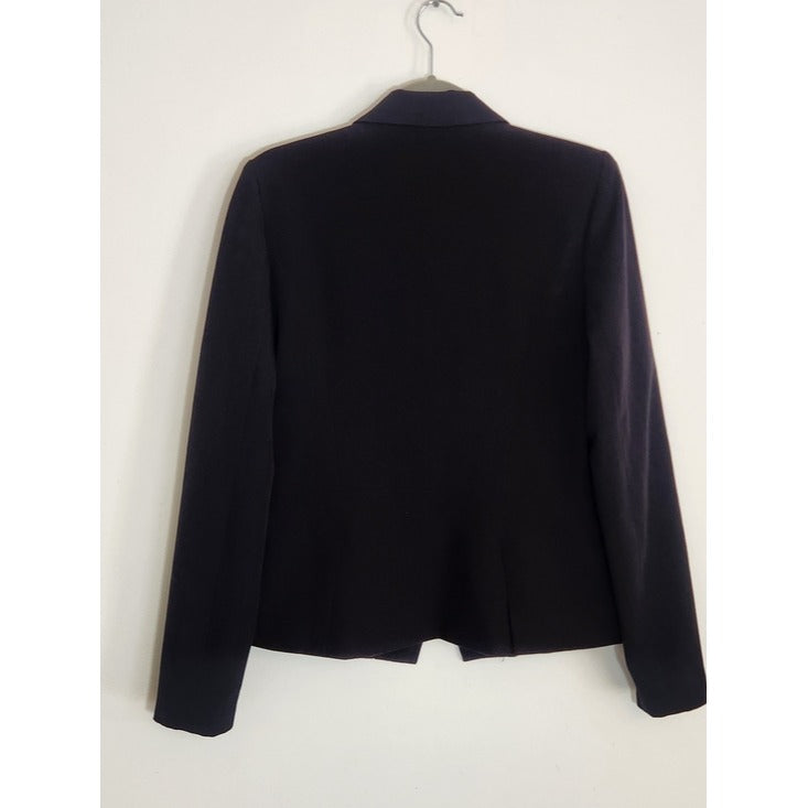 Worthington Black Single Button Blazer Size 12 Tall