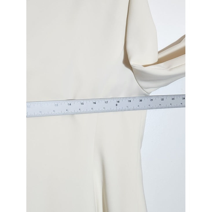 Le Suit Cream Dressy Blazer Size 16 NWT