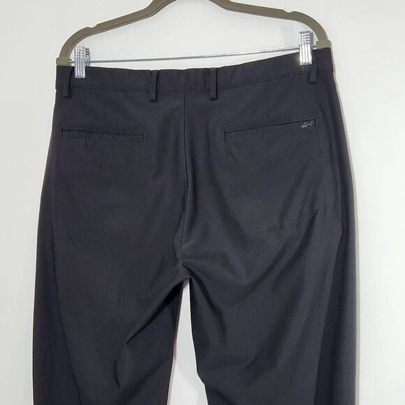 Greg Norman Black Golf Pants Size 34 X 34 Straight Leg Golf Pants