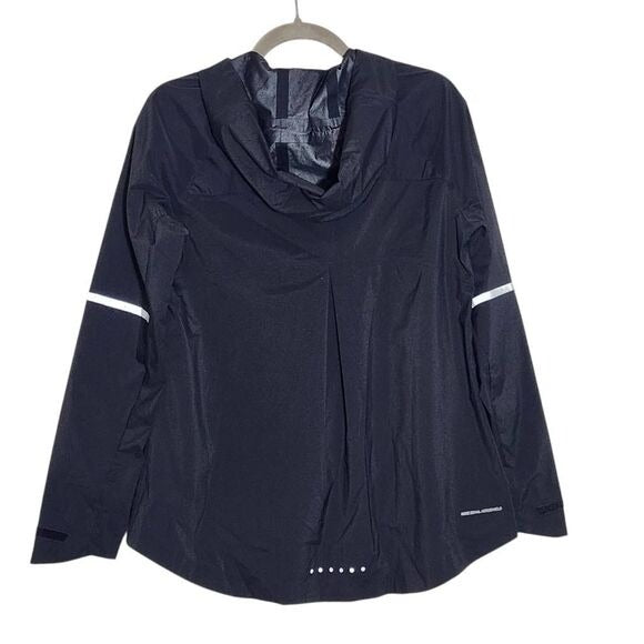 Nike Women Black Windbreaker Pullover Sz Small Nike Zonal AeroShield Jacket New
