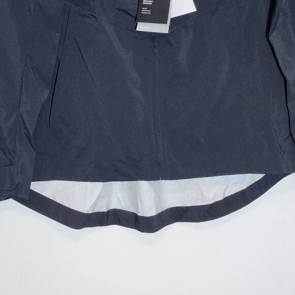 Nike Women Black Windbreaker Pullover Sz Small Nike Zonal AeroShield Jacket New