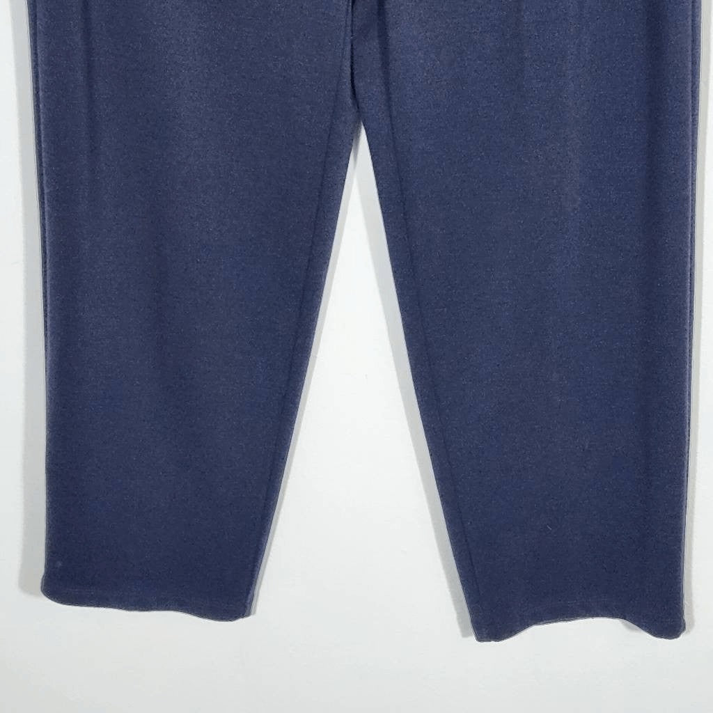 Emma James Navy Pull-on Stretch Pants Size XL Navy Stretch Pants