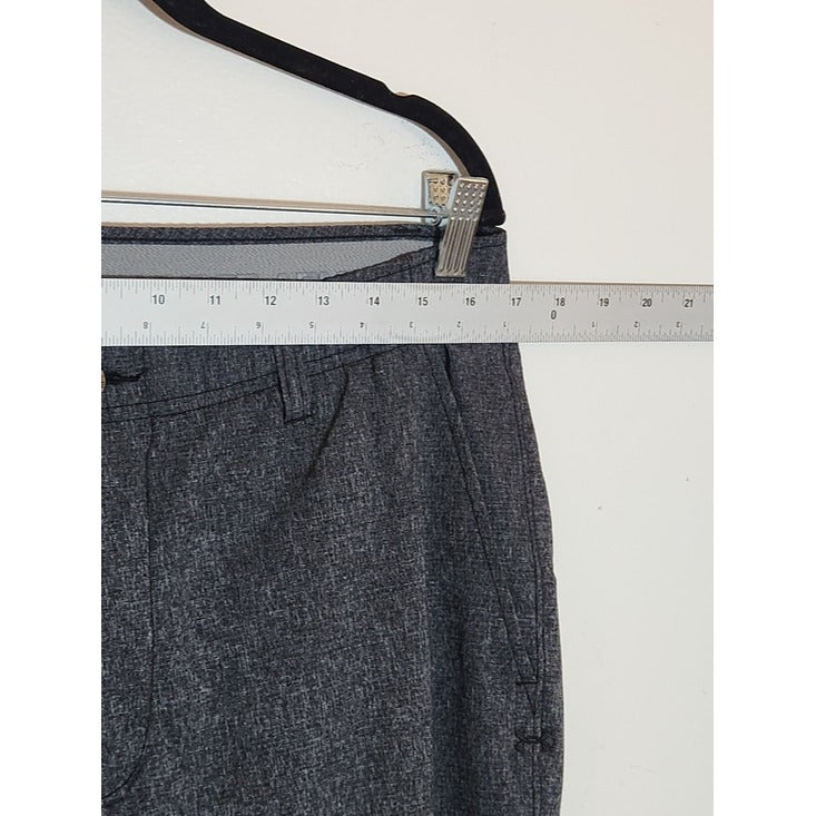 Under Armour Heather Charcoal Gray Performance Pants Size 36 x 32