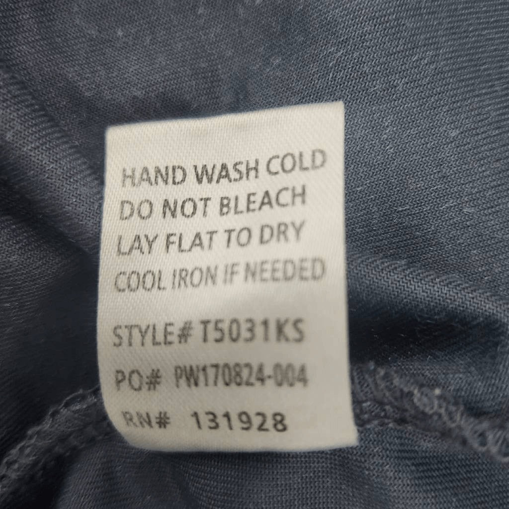 Wishlist Short Sleeve Navy Velvet Tee Size S/M Dark Blue Velvet T-Shirt