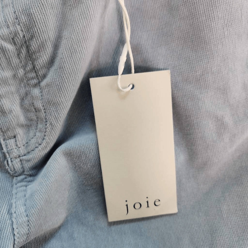 Joie Light Blue Corduroy Pants NWT Size 0 Joie Blue Corduroy Ankle Pants