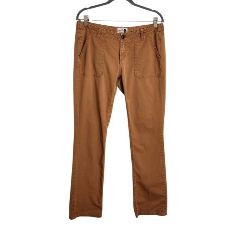 The North Face Womens Brown Chino Pants Size 10