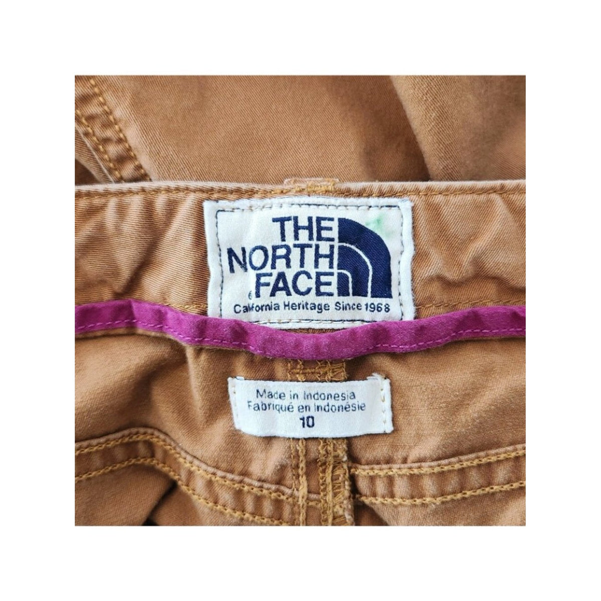The North Face Womens Brown Chino Pants Size 10