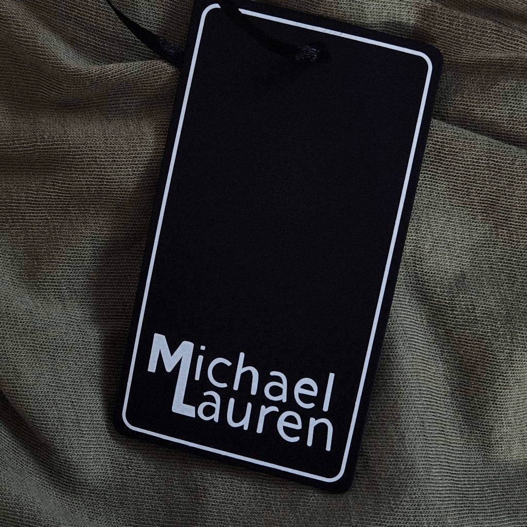 Michael Lauren Olive Green Henley NWT Size XS Green Knit Top