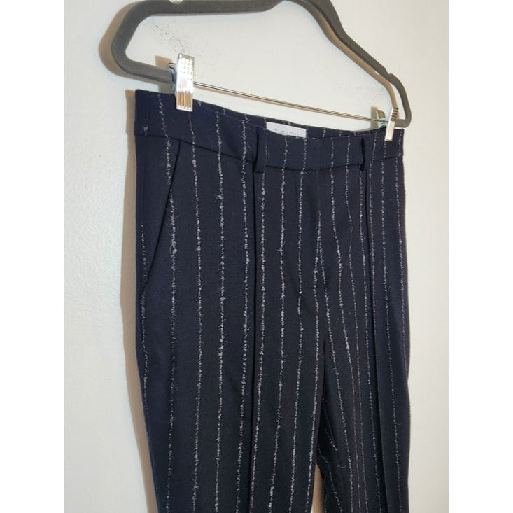 The Fold Womens Black Wool Blend Dress Pants Size 12