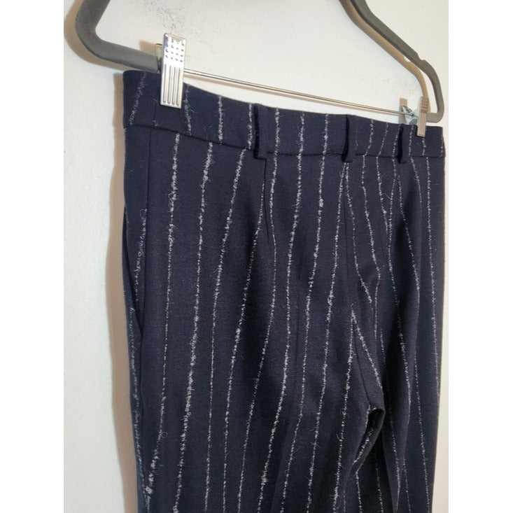 The Fold Womens Black Wool Blend Dress Pants Size 12