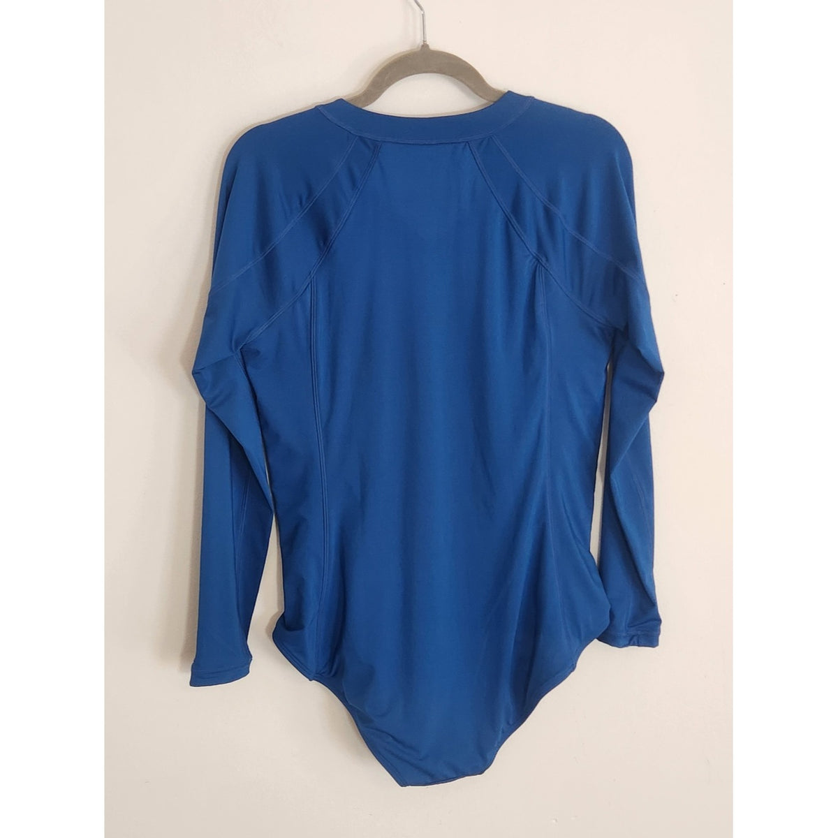 Athleta Blue Long Sleeve One Piece Swimwear Rash Guard Size Large