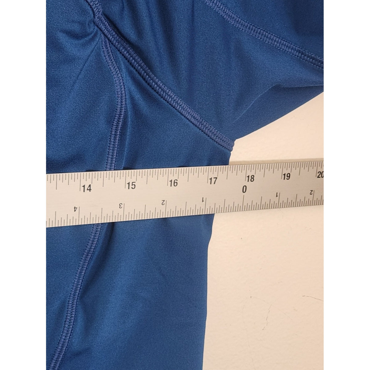 Athleta Blue Long Sleeve One Piece Swimwear Rash Guard Size Large