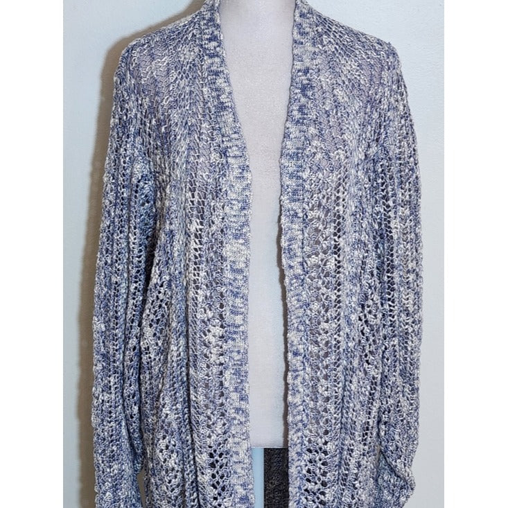 Lane Bryant Blue Open Front Lightweight Cardigan Size 22/24