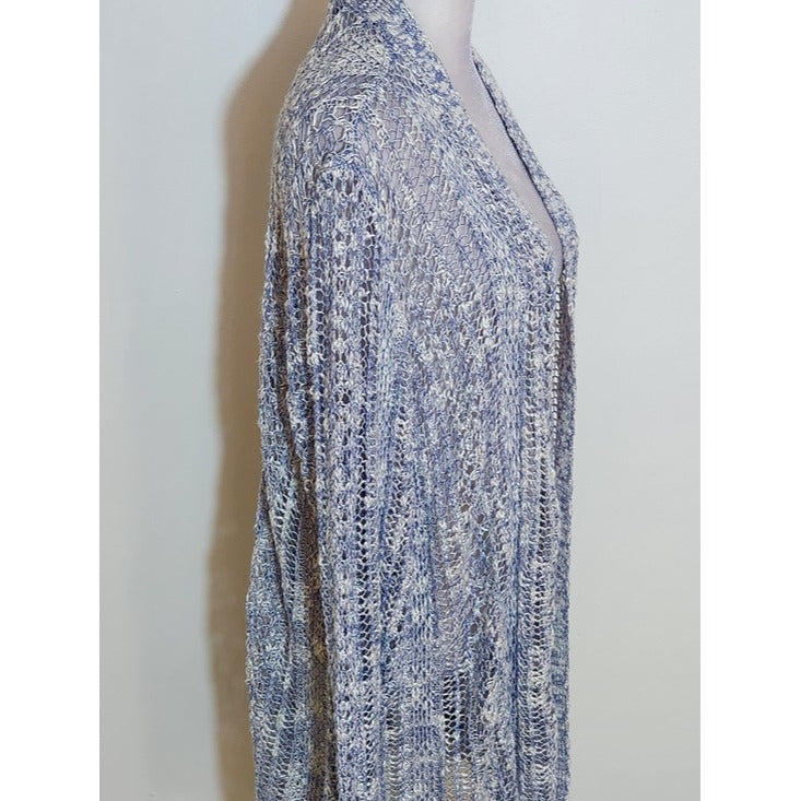Lane Bryant Blue Open Front Lightweight Cardigan Size 22/24