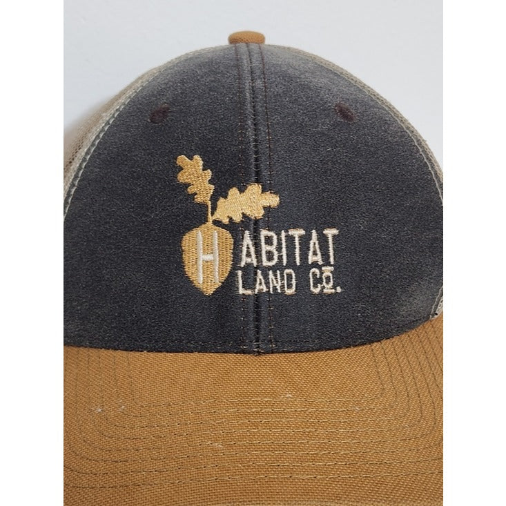 Outdoor Cap Company Habitat Land Co. Trucker Baseball Hat Adjustable