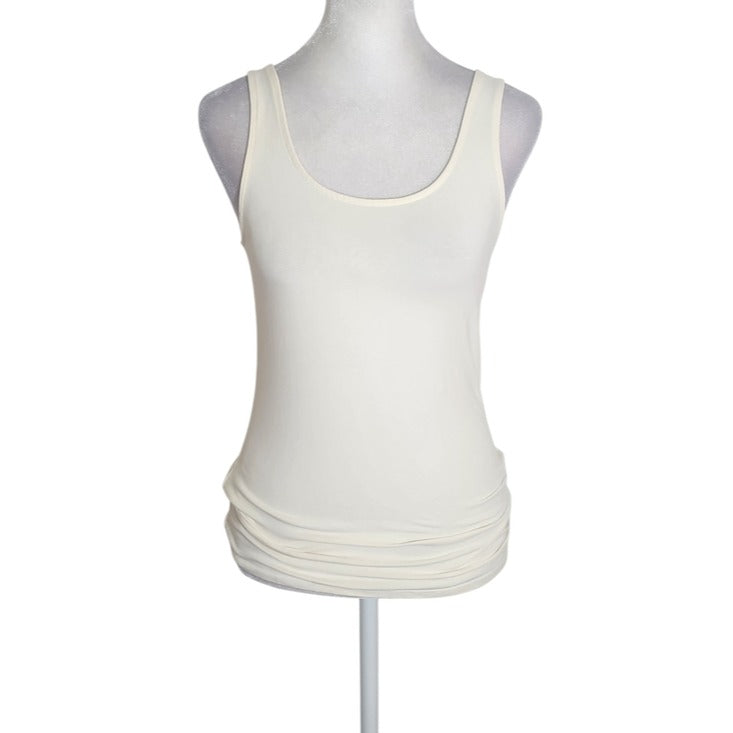 J. Jill Perfect Tank Cream Tank Top Size XS