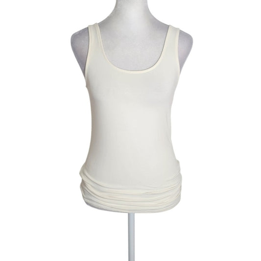 J. Jill Perfect Tank Cream Tank Top Size XS