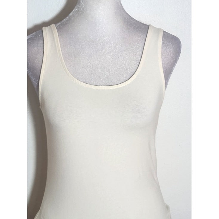 J. Jill Perfect Tank Cream Tank Top Size XS