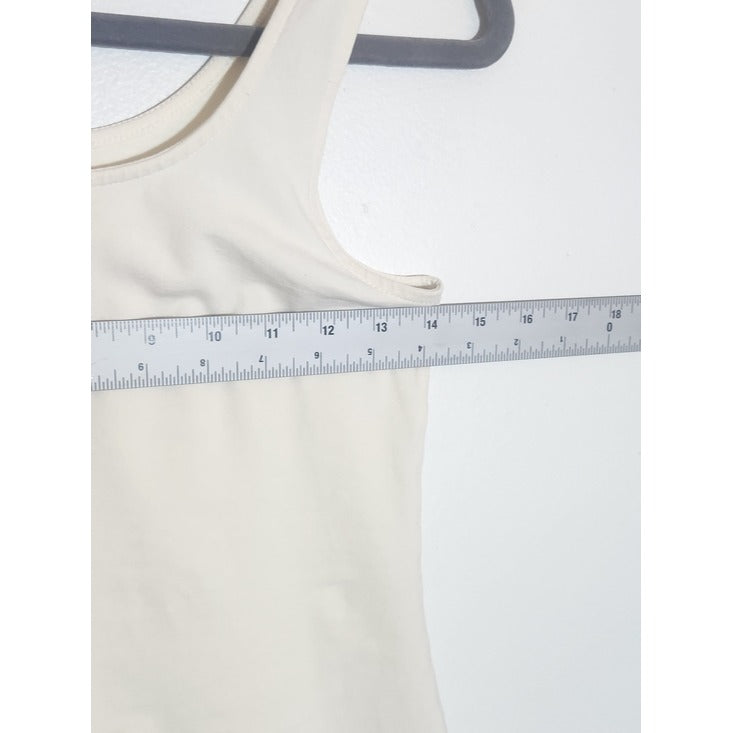 J. Jill Perfect Tank Cream Tank Top Size XS