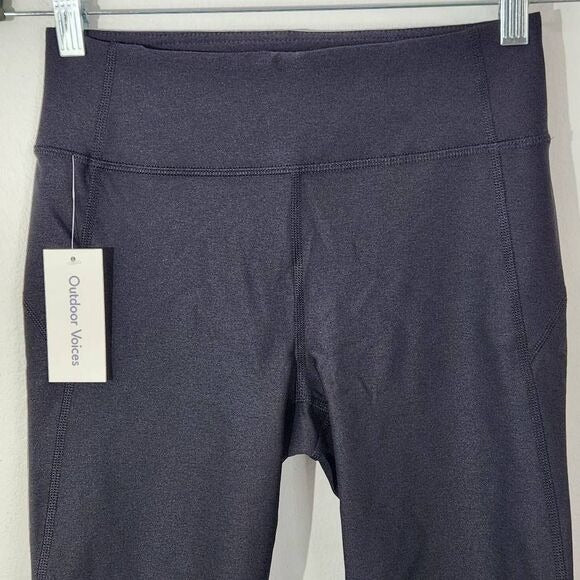 Outdoor Voices Black Athletic Shorts NWT Size XS Black Bike Shorts