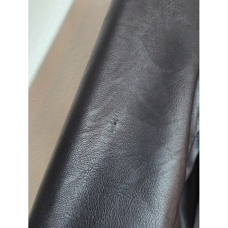Levi's Womens Cropped Black Faux Leather Moto Jacket Size Small NWT