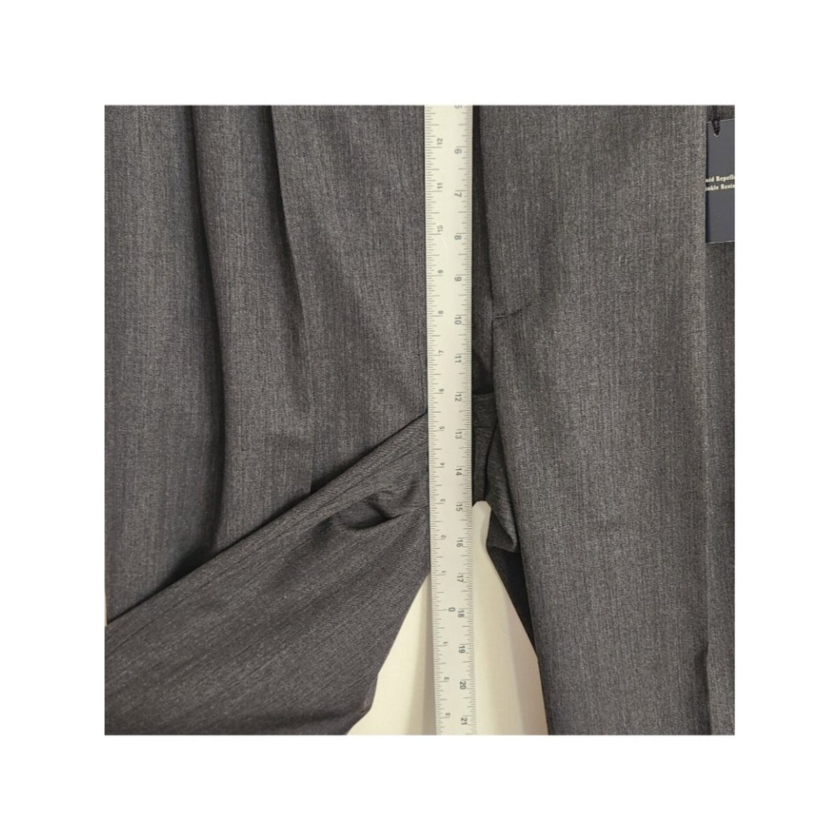 Joseph and Feiss Gray Pleated Wool Blend Cuffed Dress Pants NWT Size 36 x 30