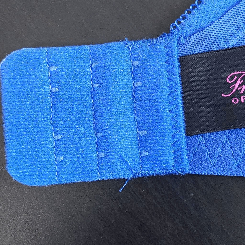 Frederick's of Hollywood Nude and Blue Lace Bra Size 32D NWT Lingerie Shower