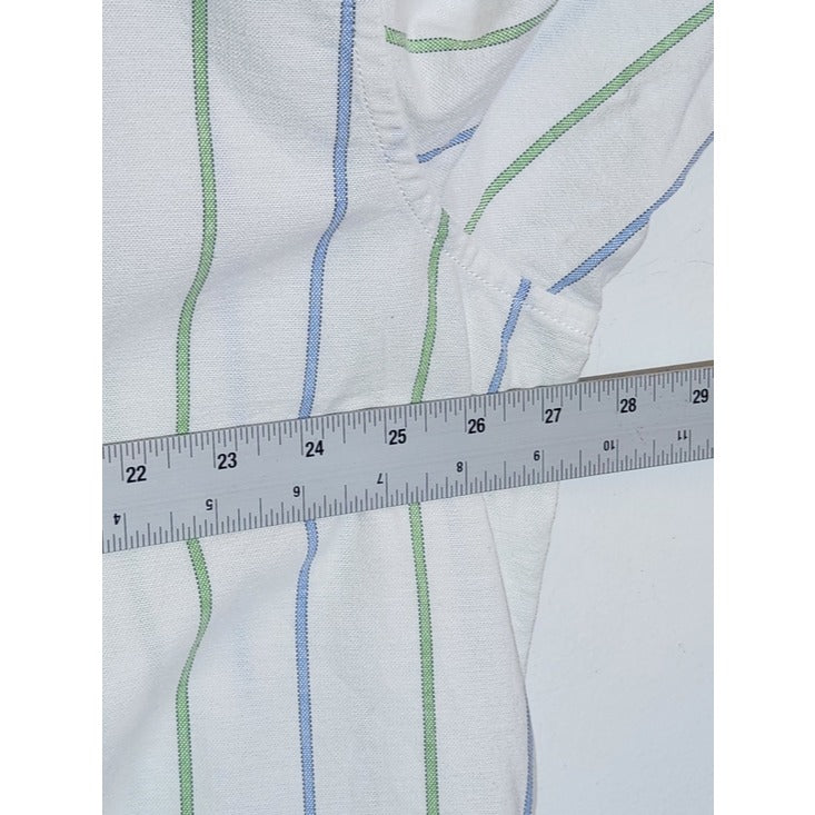 GAP White Striped The Big Shirt Oxford Button Down Size XL Tall NWT