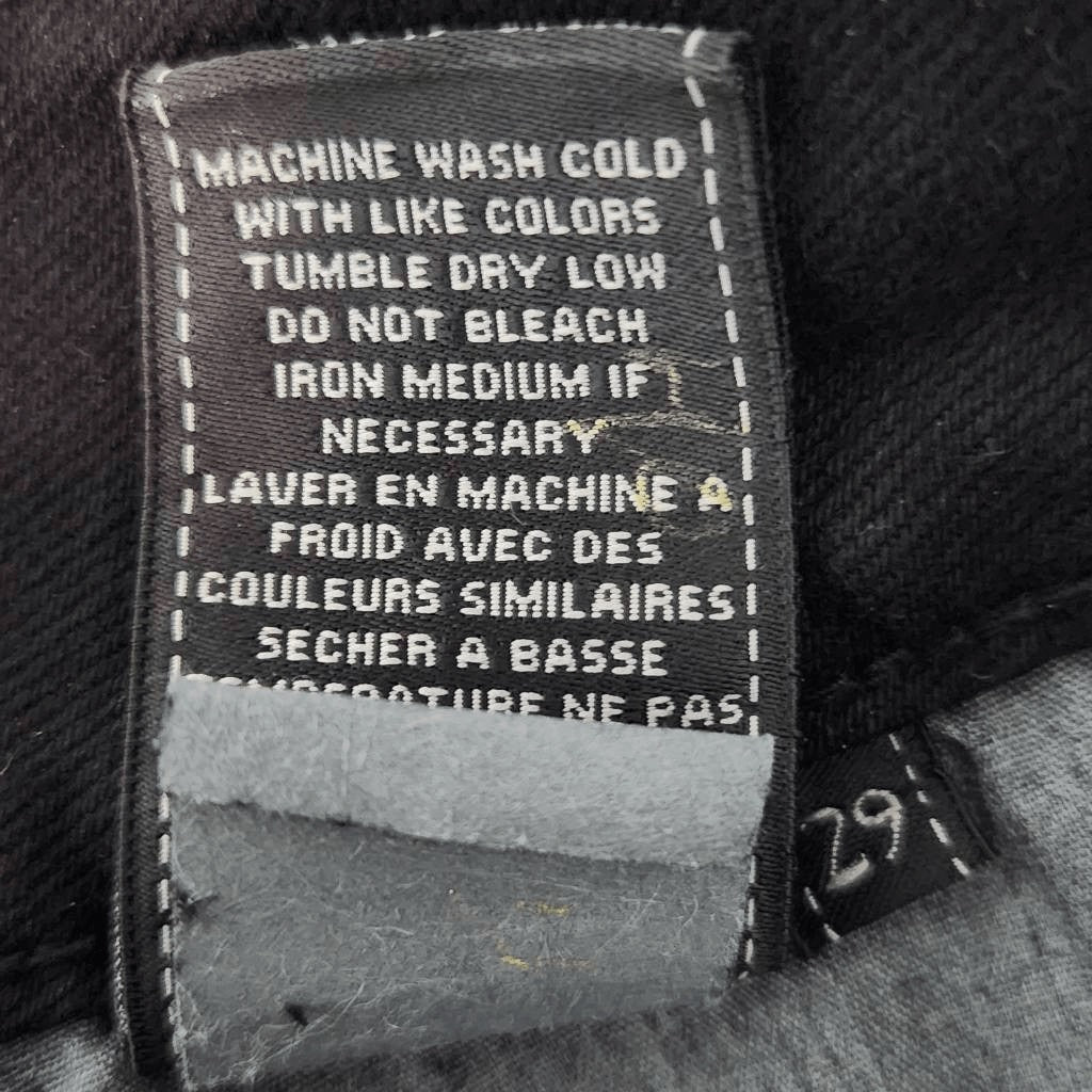 Black Orchid Black Distressed Jean Shorts NWT Size 29 Cut-Off Black Denim Shorts