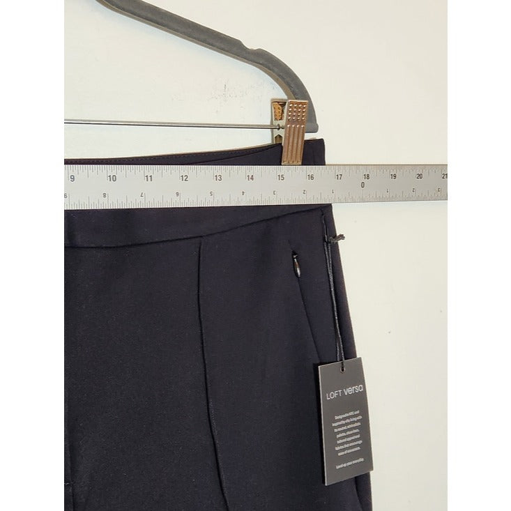 LOFT Black Curvy Bootcut Dress Pants Size 12 NWT