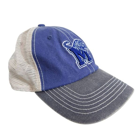 Top of the World Blue University of Memphis Tigers Baseball Cap One Size