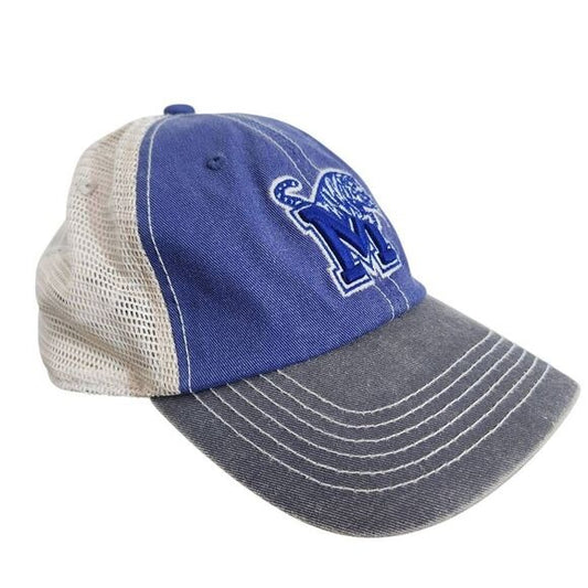 Top of the World Blue University of Memphis Tigers Baseball Cap One Size