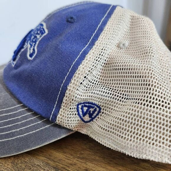 Top of the World Blue University of Memphis Tigers Baseball Cap One Size