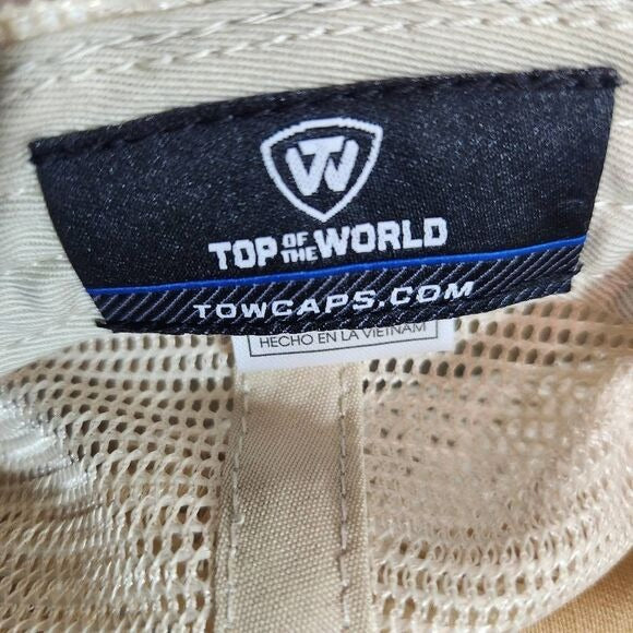 Top of the World Blue University of Memphis Tigers Baseball Cap One Size