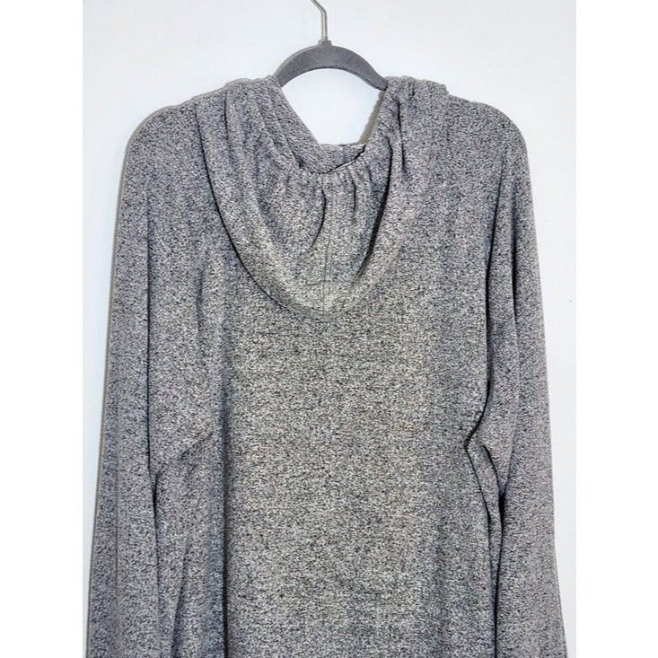 Torrid Heather Gray Textured Hoodie Pullover Size 4X