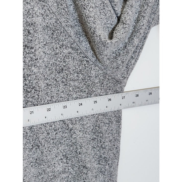 Torrid Heather Gray Textured Hoodie Pullover Size 4X