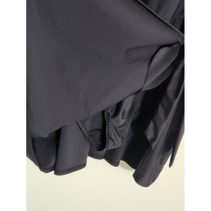 Time and Tru Black One Piece Swim Dress Size Medium