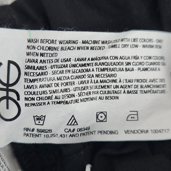 Gloria Vanderbilt Tapered Black Jeans Size 14 Short, New