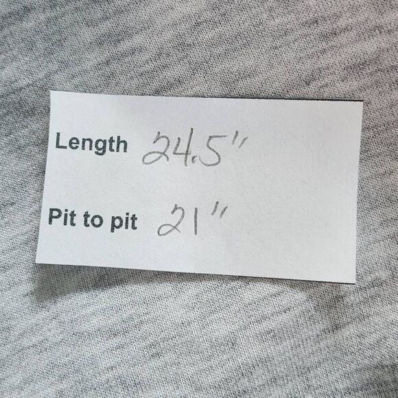 Green Tea Gray Sweatshirt Size Medium Heather Gray Pullover