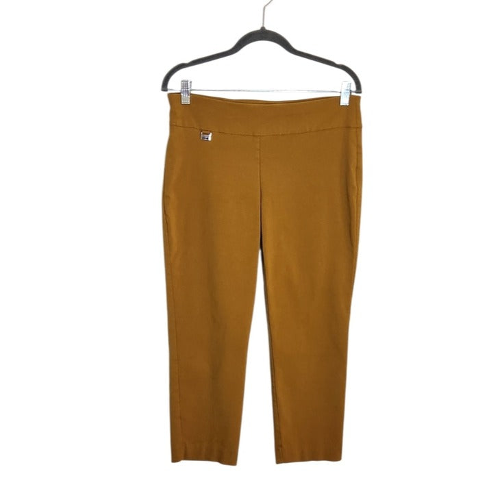 Alfani  Mustard Gold Pull-On Capri Pants Size 8