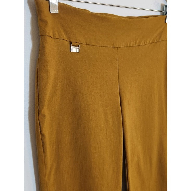 Alfani  Mustard Gold Pull-On Capri Pants Size 8